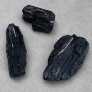 Black tourmaline raw piece